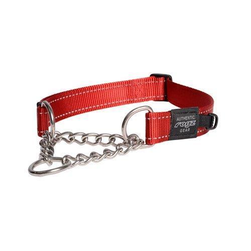 Rogz Control Chain Collar Red Extra Large 50-70cm - North East Pet Shop Rogz