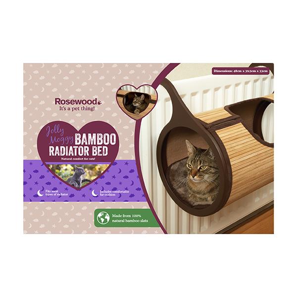 Rosewood Bamboo Radiator Bed - North East Pet Shop Rosewood