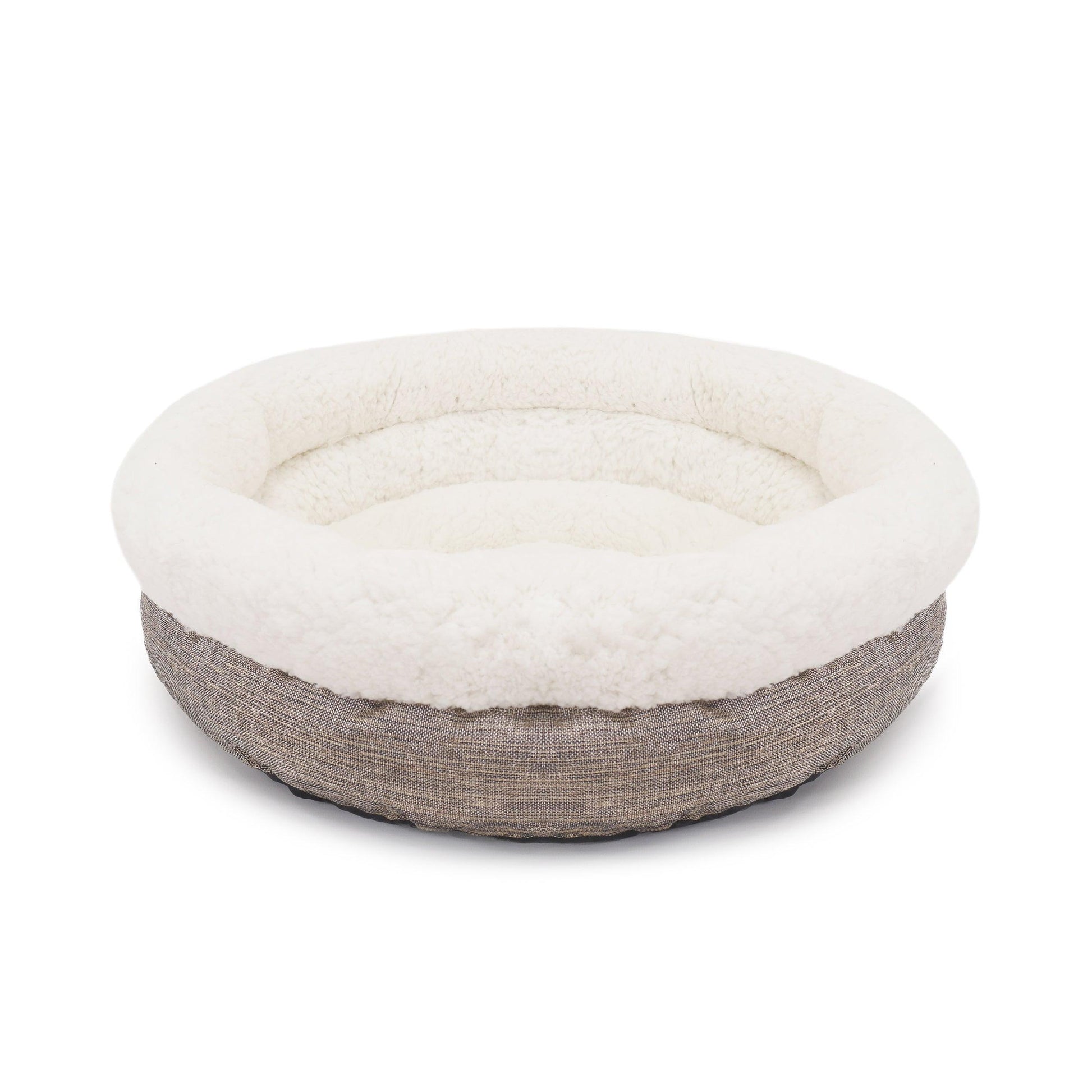 Rosewood Deep Tweed Oval Teddy Bear Bed - North East Pet Shop Rosewood