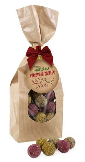 Rosewood Naturals Christmas Baubles 200g - North East Pet Shop Rosewood