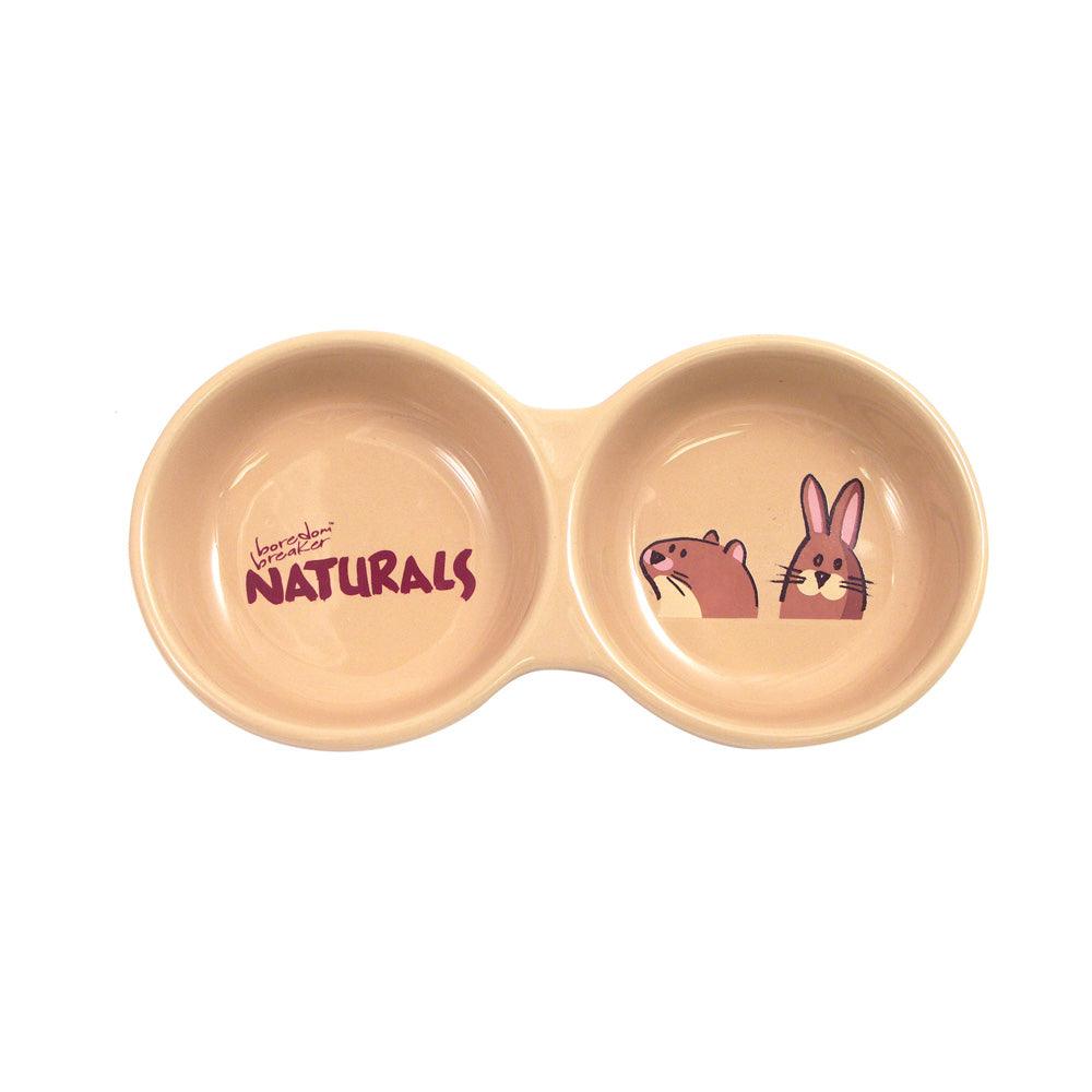 Rosewood Twin Dish Naturals - North East Pet Shop Rosewood