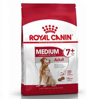 Royal Canin Medium Adult 7+ 4kg - North East Pet Shop Royal Canin