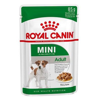 Royal Canin Mini Adult Dog Food 12 x 85g - North East Pet Shop Royal Canin