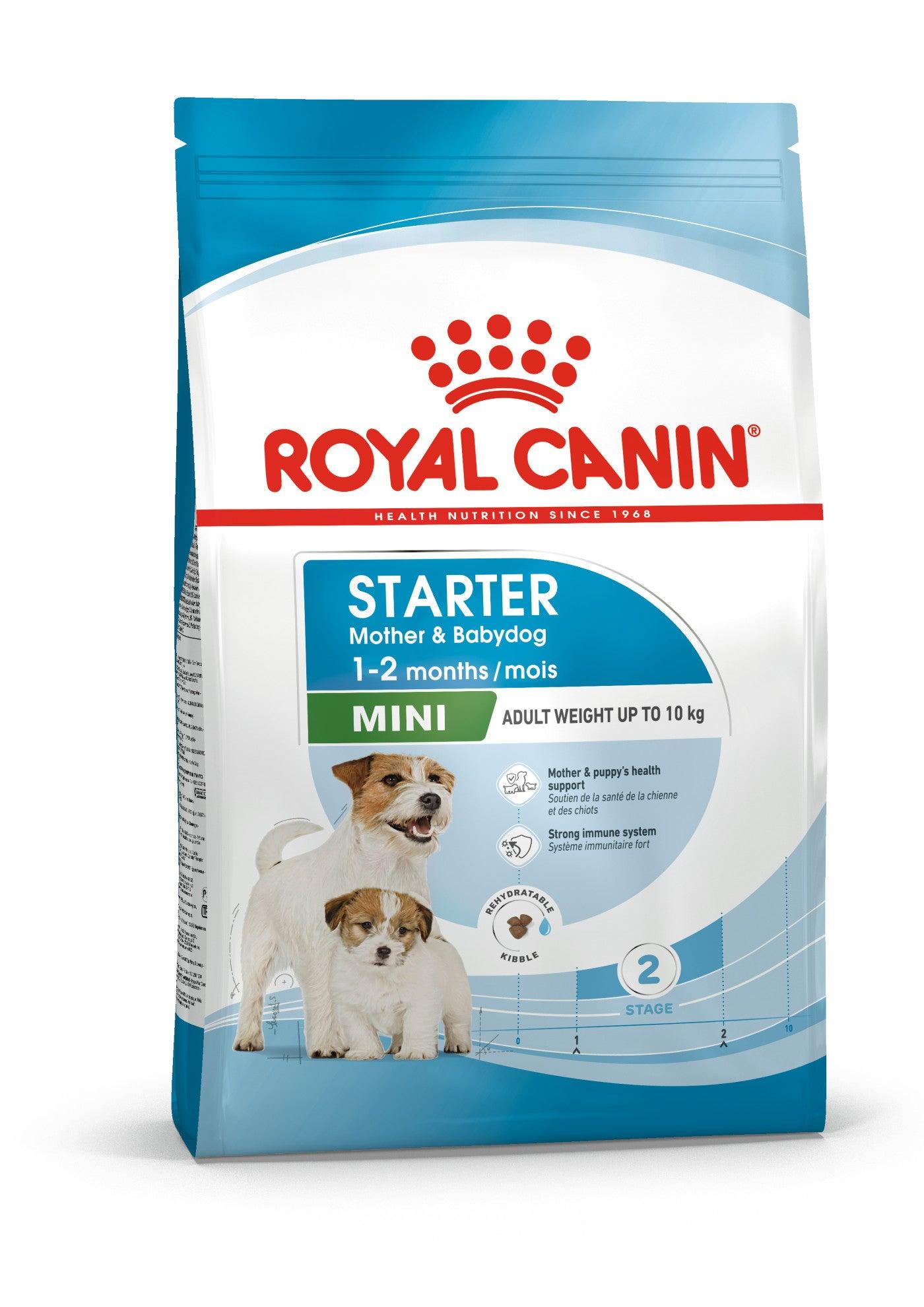 Royal Canin Mini Starter 4kg - North East Pet Shop Royal Canin