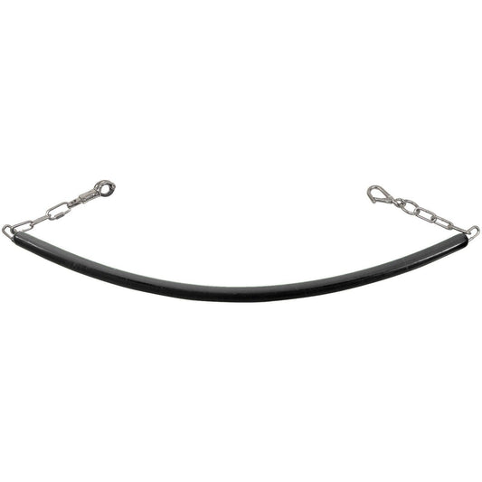 Rubber Stall Chain with Clips Black - North East Pet Shop Perry Equestrian