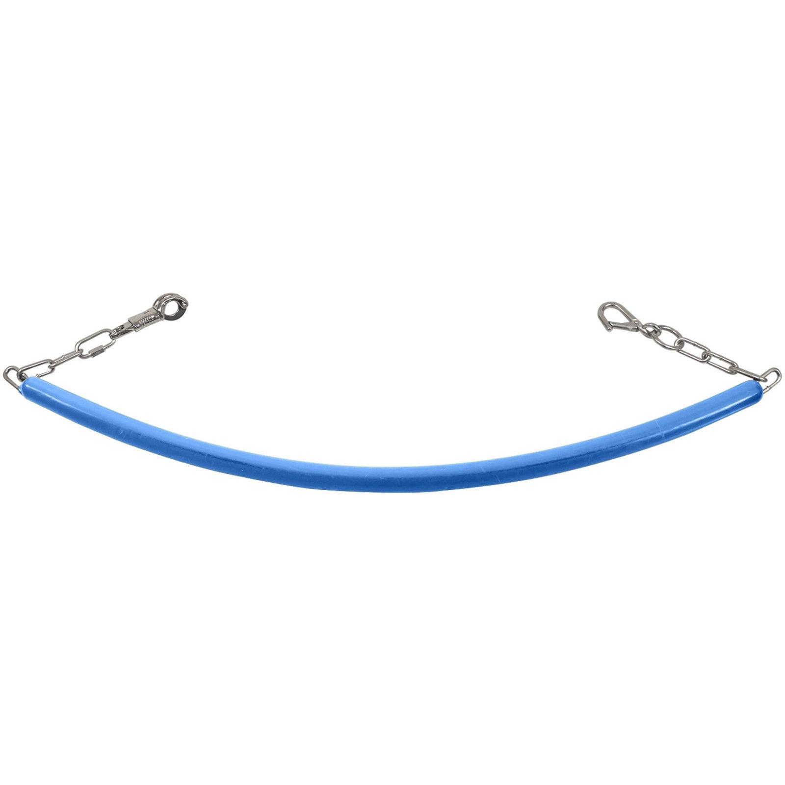 Rubber Stall Chain with Clips Blue - North East Pet Shop Perry Equestrian