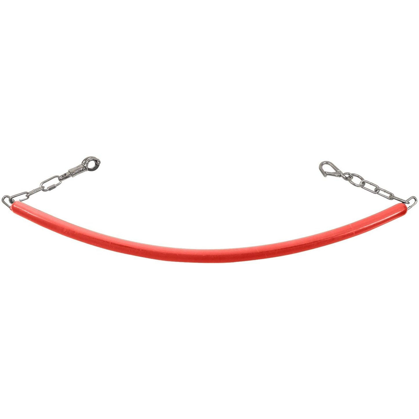 Rubber Stall Chain with Clips Red - North East Pet Shop Perry Equestrian