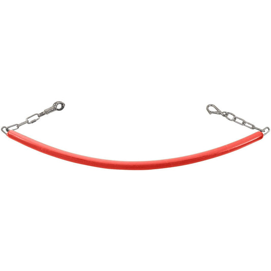 Rubber Stall Chain with Clips Red - North East Pet Shop Perry Equestrian