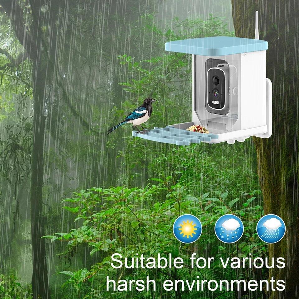 Sansco Solar Bird Feeder with Camera - North East Pet Shop North East Pet Shop