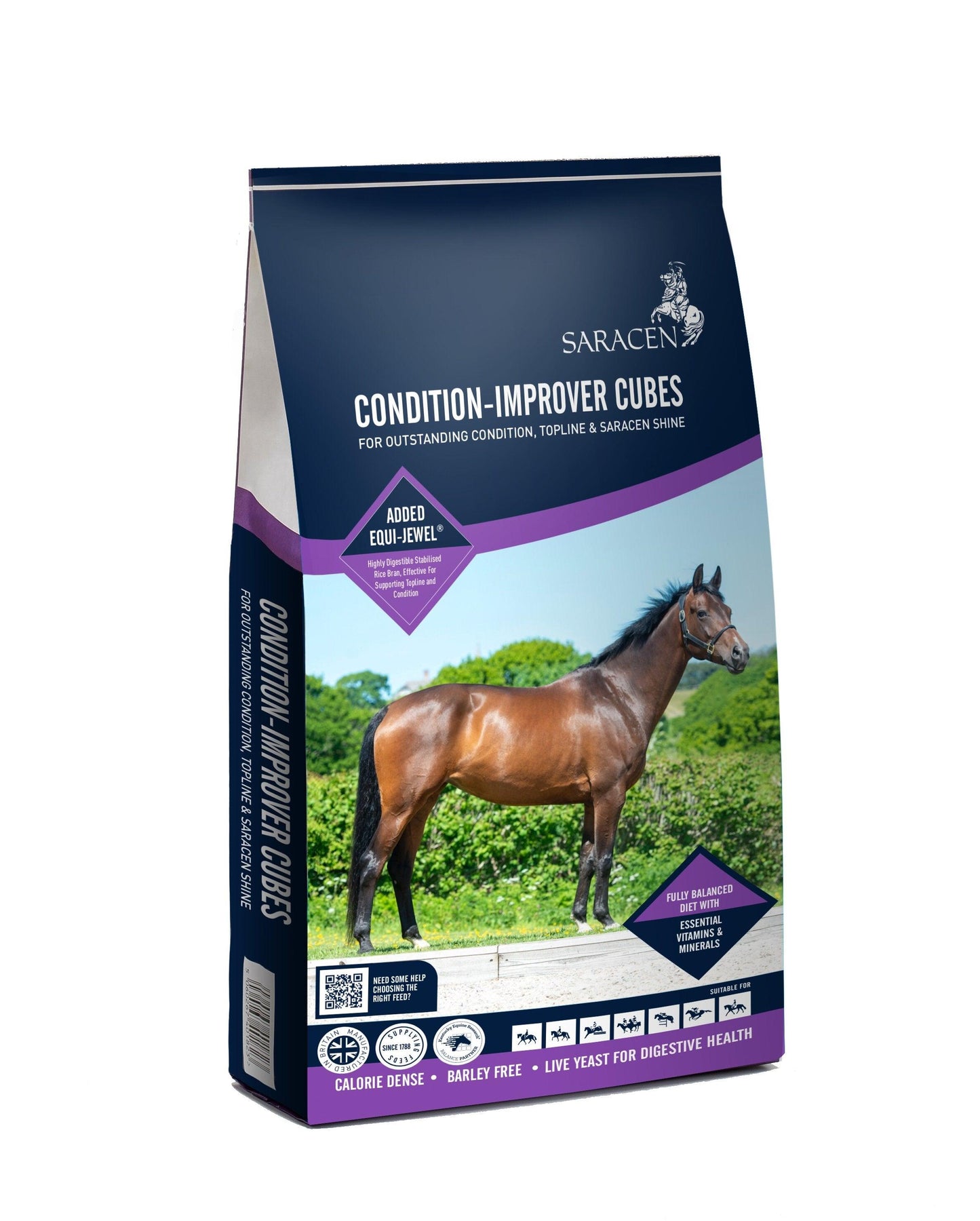 Saracen Condition-Improver Cubes 20kg - North East Pet Shop Saracen