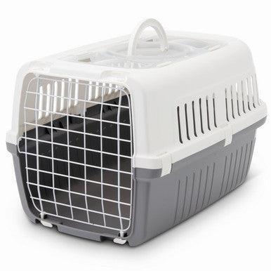 Savic Zephos 2 carrier open cold grey / white - North East Pet Shop Savic
