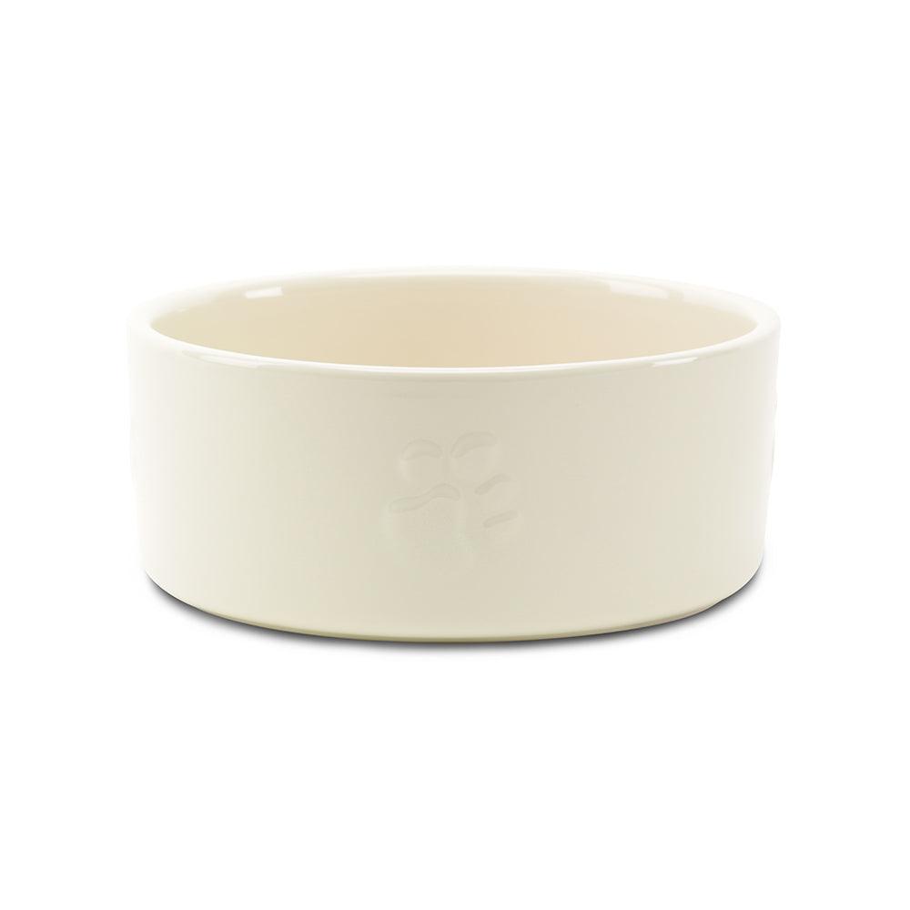 Scruffs Icon Cream Food Bowl 25cm - North East Pet Shop Scruffs