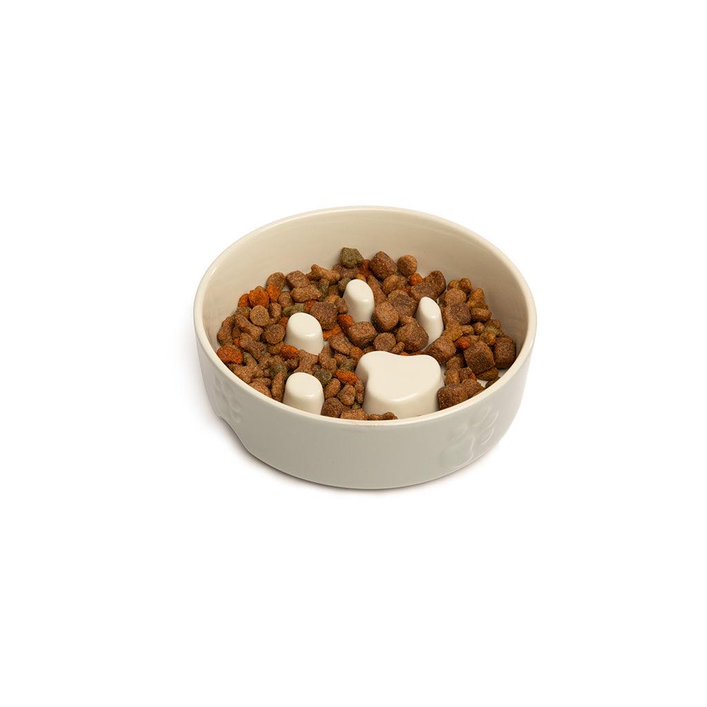 Scruffs Icon Slow Food LghGrey Bowl 20cm - North East Pet Shop Scruffs