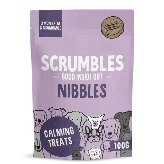 Scrumbles Dog Treats Nibbles Turkey Calming Treats 100g - North East Pet Shop Scrumbles