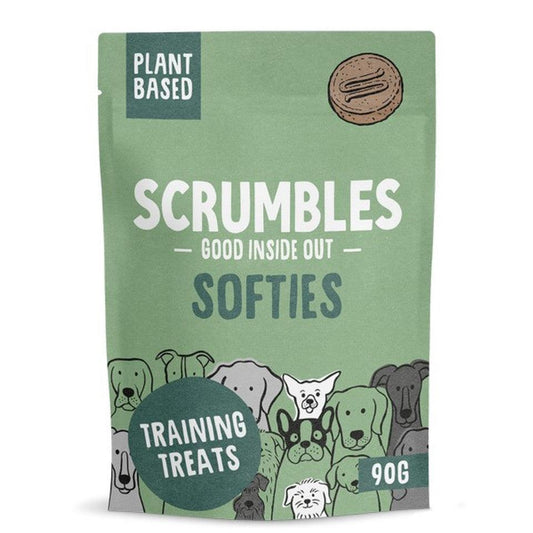 Scrumbles Dog Treats Softies Plant Based Training Treats 90g - North East Pet Shop Scrumbles