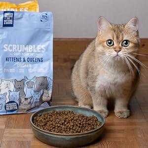 Scrumbles Dry Cat Food Kitten Chicken 2.5kg - North East Pet Shop Scrumbles