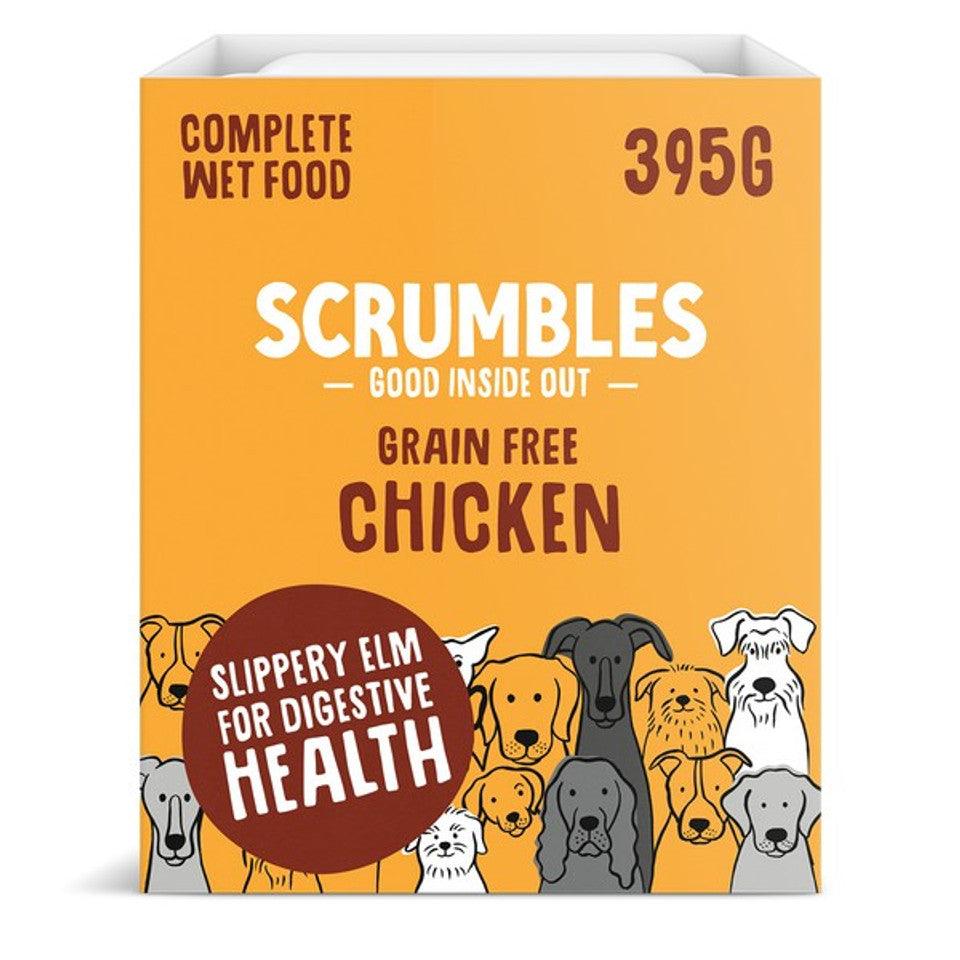 Scrumbles Wet Dog Food Chicken 395g - North East Pet Shop Scrumbles