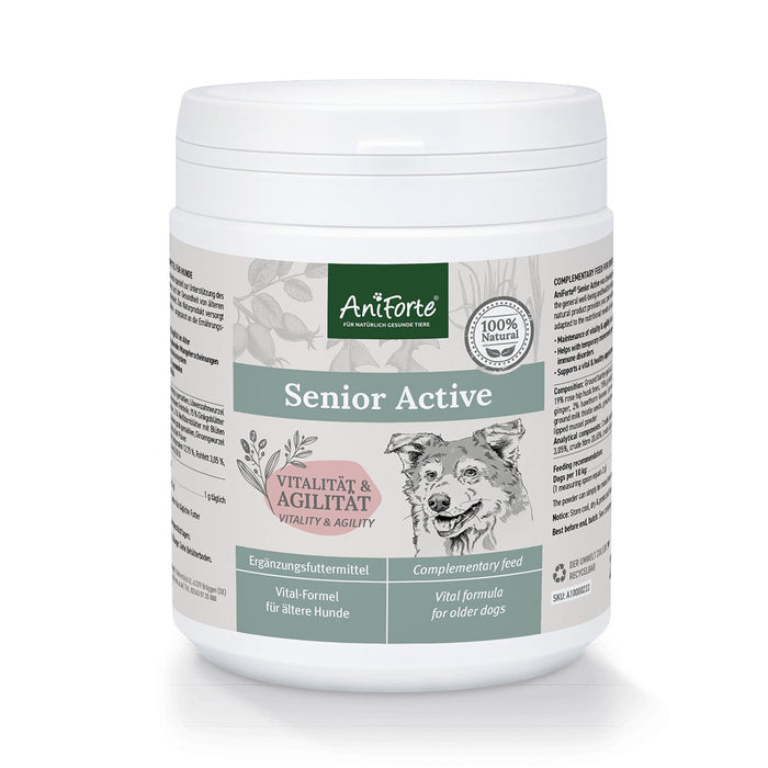 Senior Active Supplement 250g -  Vitality & Agility for Older Dogs