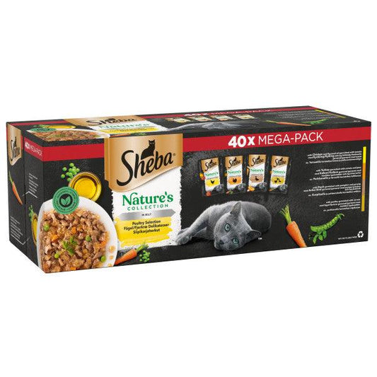 Sheba Pch Nat Collect Plty CIJ 40x85g - North East Pet Shop Sheba