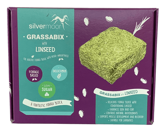 Silvermoor Grassabix with Linseed - North East Pet Shop Silvermoor