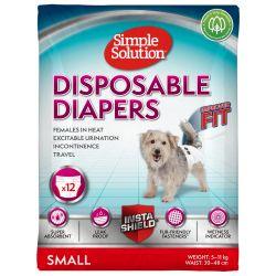 Simple Solution Disposable Diaper - North East Pet Shop Simple Solution