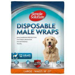 Simple Solution Disposable Male Wrap - North East Pet Shop Simple Solution