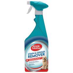 Simple Solution Stain & Odour Remover Dog, 750ml - North East Pet Shop Simple Solution