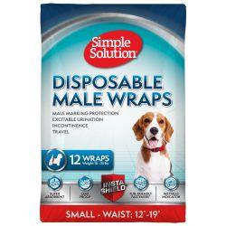 Simple Solutions Disposable Male Wrap, sml - North East Pet Shop Simple Solution