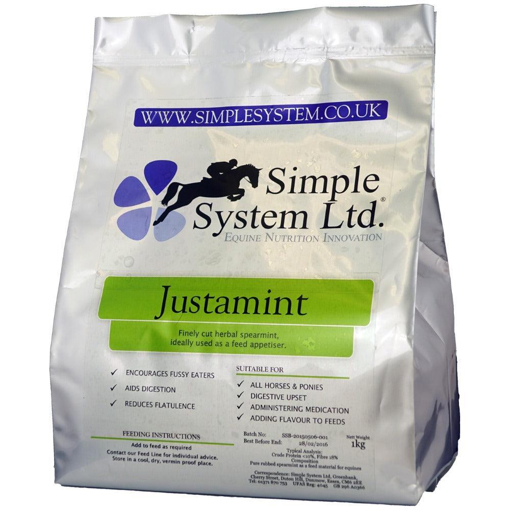 Simple System Justamint - North East Pet Shop Simple System