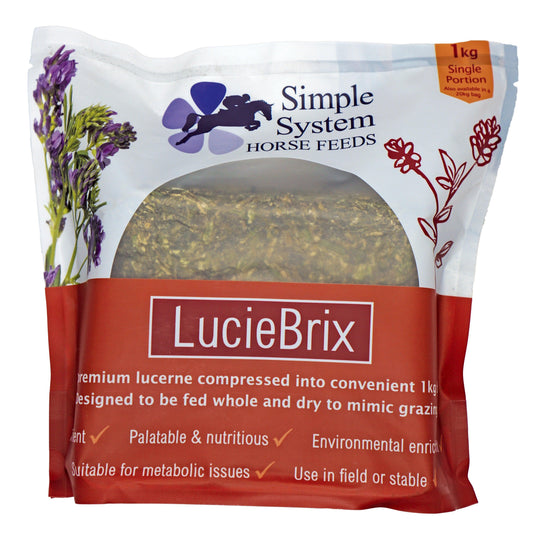 Simple System Lucie Brix Single 1kg - North East Pet Shop Simple System