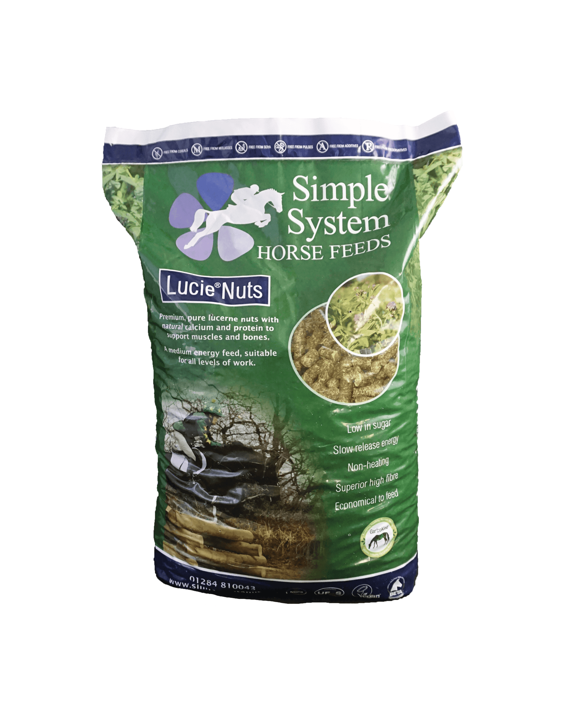 Simple System Lucie Nuts Lucerne - North East Pet Shop Simple System