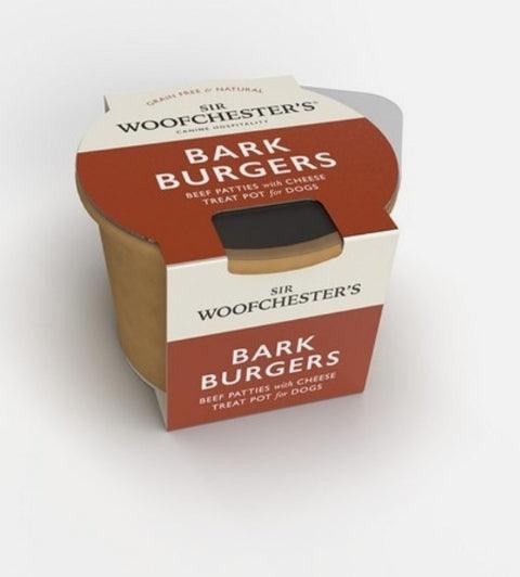 Sir Woofchesters Bark Burgers Pot 49g - North East Pet Shop Sir Woofchesters