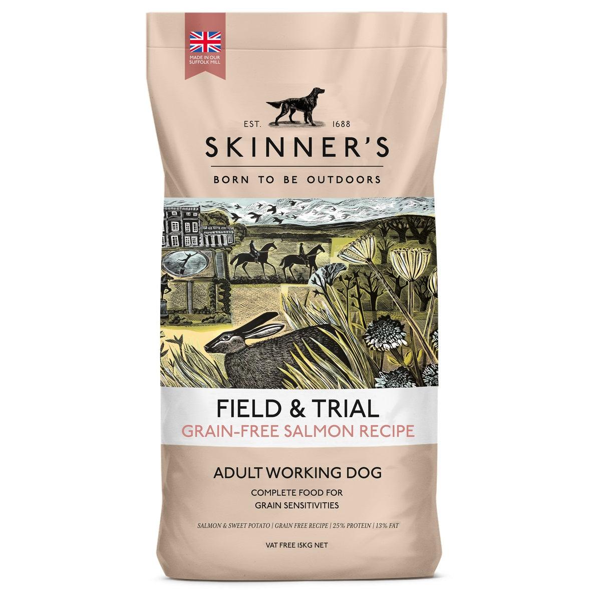 Skinners Field & Trial Adult Grain Free Salmon 2.5kg - North East Pet Shop Skinners