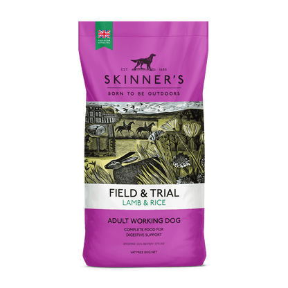 Skinners Field & Trial Adult Lamb & Rice 15kg - North East Pet Shop Skinners