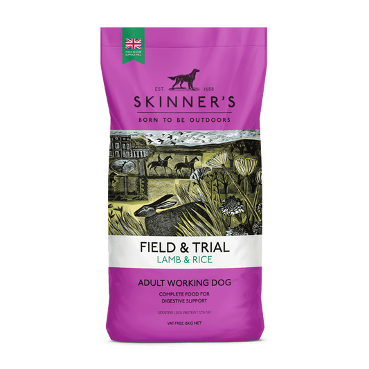 Skinners Field & Trial Adult Lamb & Rice 15kg - North East Pet Shop Skinners