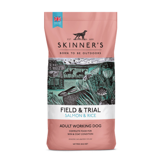 Skinners Field & Trial Adult Salmon & Rice 2.5kg - North East Pet Shop Skinners