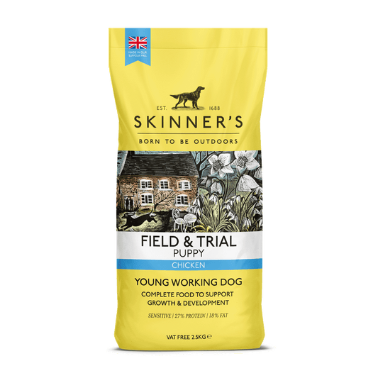 Skinners Field & Trial Puppy Chicken 2.5kg - North East Pet Shop Skinners