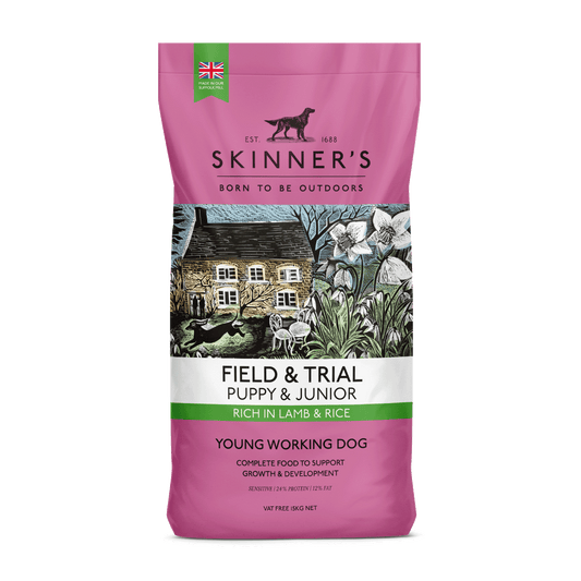 Skinners Field & Trial Puppy Lamb & Rice 2.5kg - North East Pet Shop Skinners