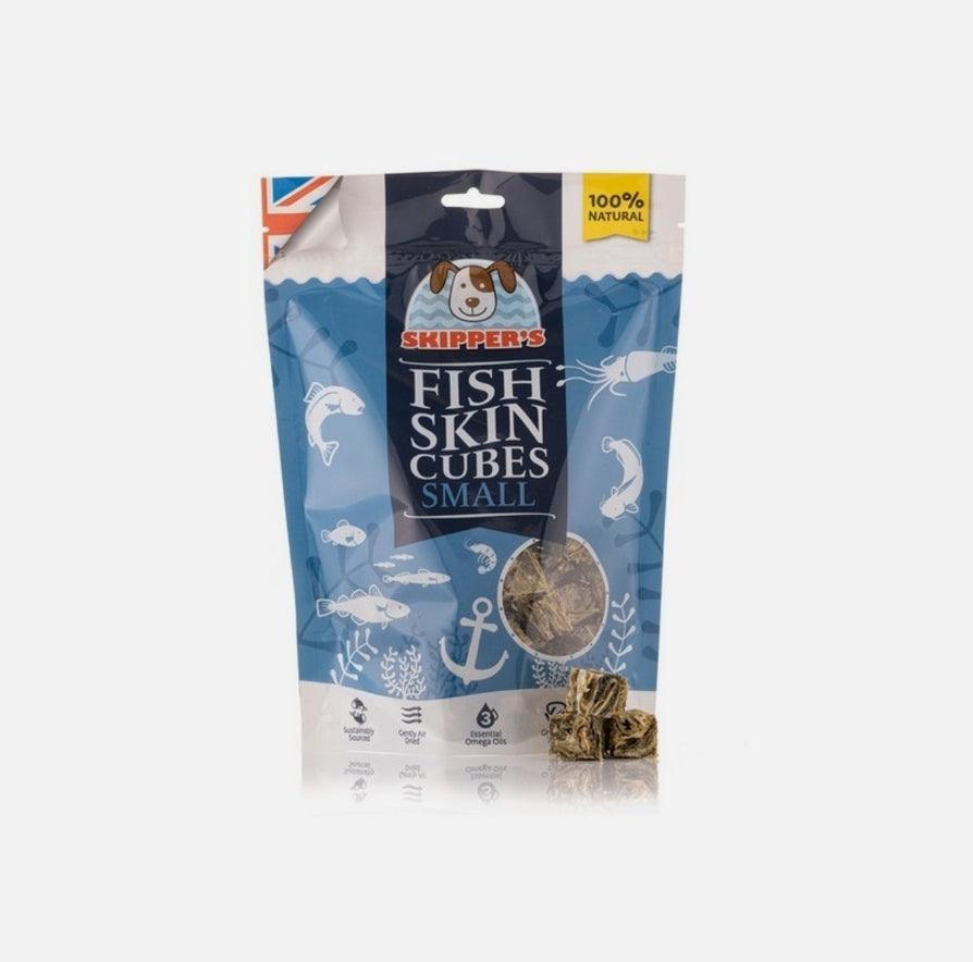 Skippers Dried 100% Cod Skin Twists Medium 250g - North East Pet Shop Skippers