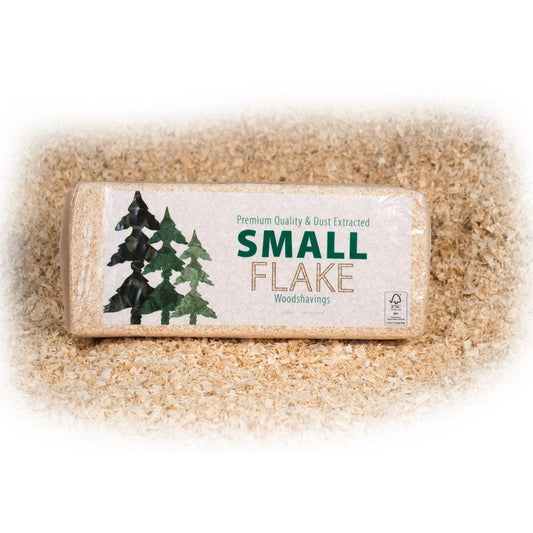 Small Flake Shavings 20kg Bag - North East Pet Shop A W Jenkinson