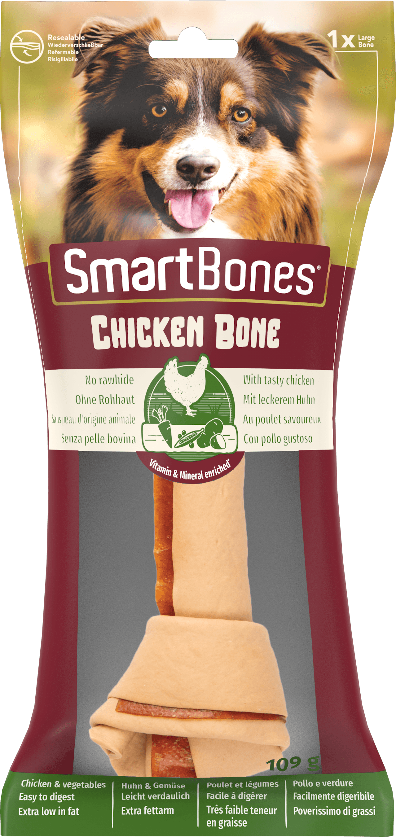 SmartBones Chicken Large x 7 - North East Pet Shop SmartBones