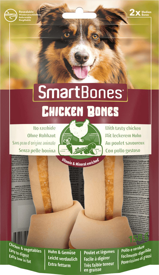 SmartBones Chicken Medium 2pc x 7 - North East Pet Shop SmartBones