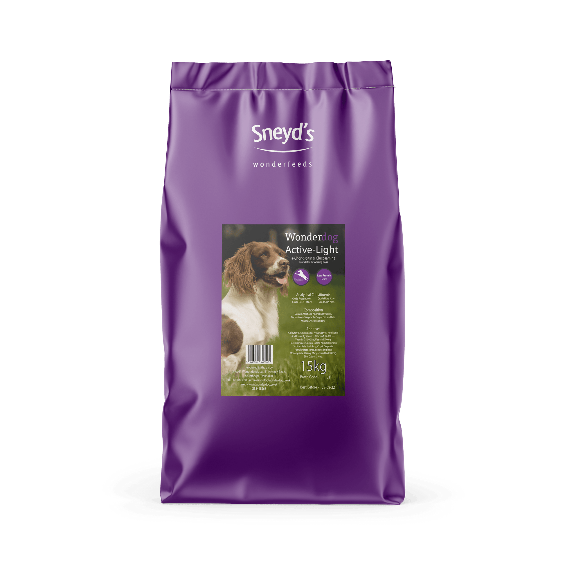 Sneyds Wonderdog Active-Light - North East Pet Shop Wonderdog