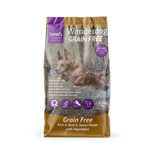 Sneyds Wonderdog Beef Grain Free - North East Pet Shop Wonderdog