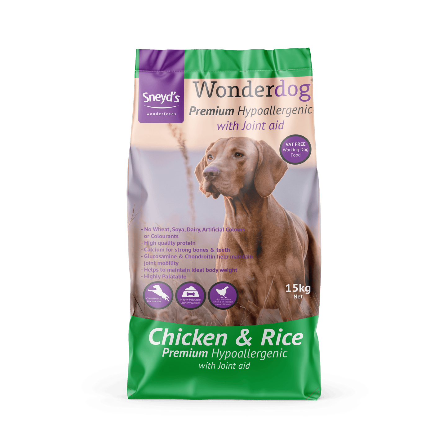 Sneyds Wonderdog Premium Chicken - North East Pet Shop Wonderdog