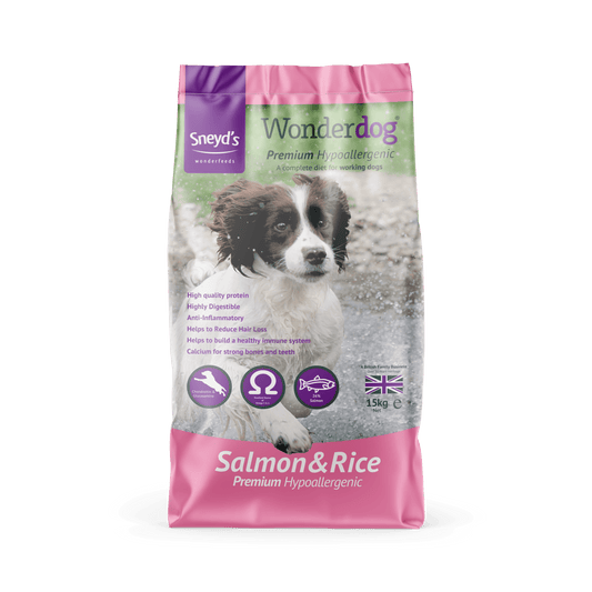 Sneyds Wonderdog Premium Salmon - North East Pet Shop Wonderdog