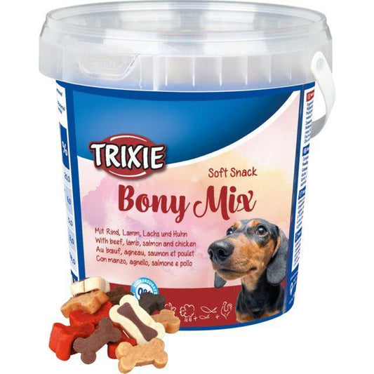 Soft Snack Bony Mix with beef, lamb, salmon&chicken - North East Pet Shop Trixie