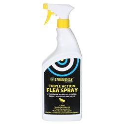 Strikeback Home Flea Spray, 1ltr - North East Pet Shop Strikeback