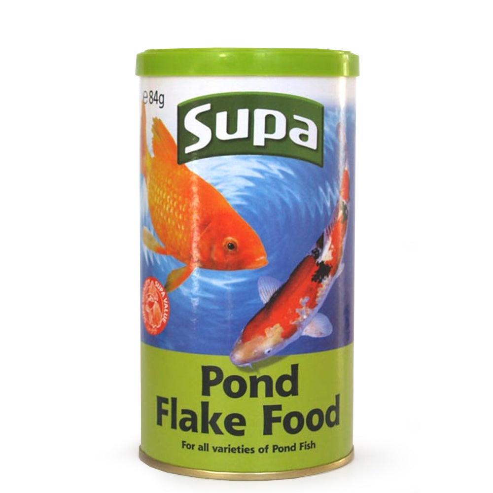 Supa Pond Flake Food 6x90g - North East Pet Shop Supa