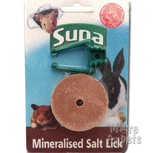 Supa Small Animal Mineralised Salt Lick - North East Pet Shop Supa